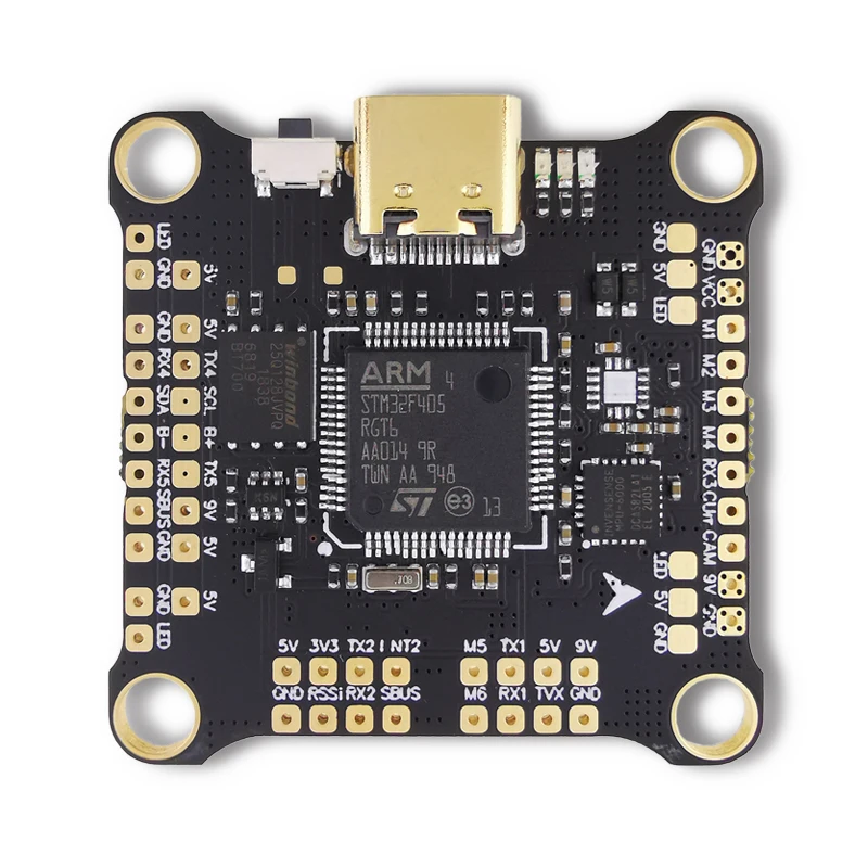 Контроллер полета HAKRC F4530D 3-6S Двойной барометр BEC гироскоп 5 В/3A 9 В/2.5A для DJI передачи видео гоночный Дрон
