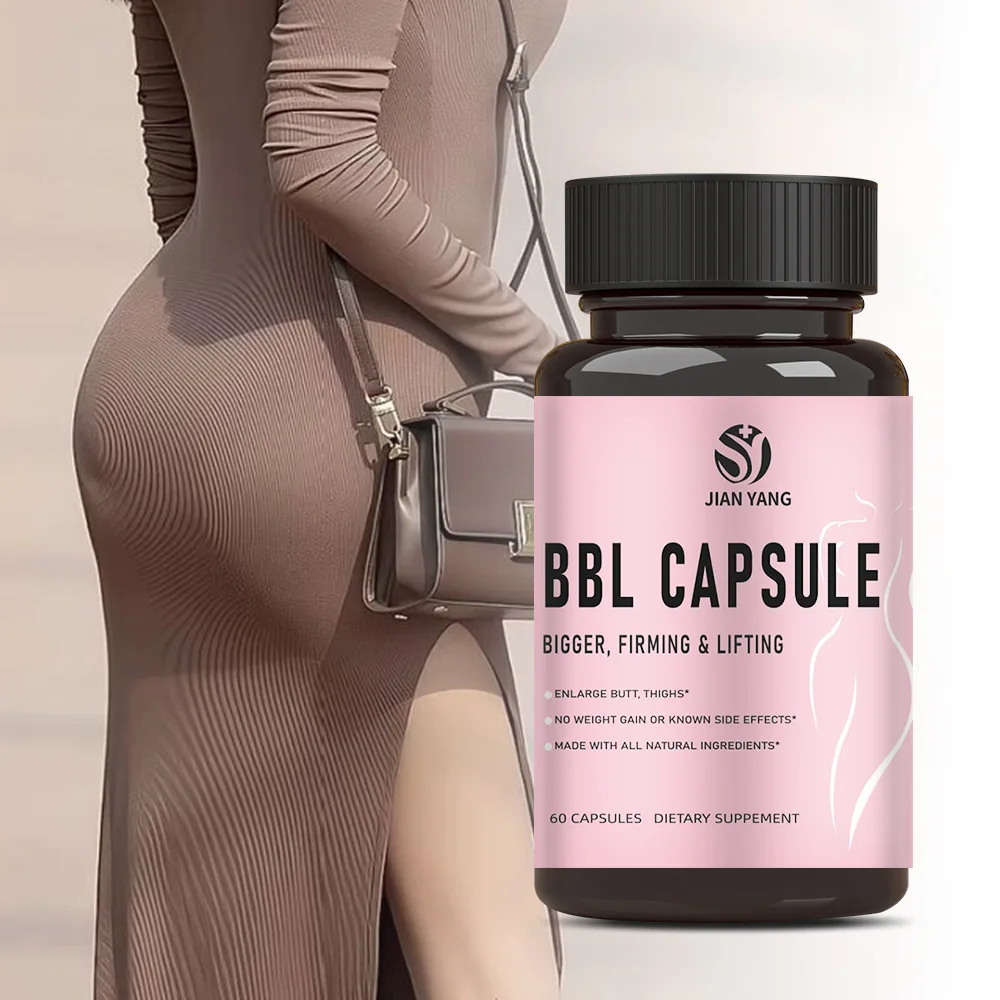 1 Bottle 60 Pills Butt Lift Capsules Firming and Sculpting Butt Plump Butt Firming Feminine Care Supplements