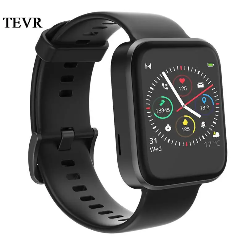 

Smart Watch Can Play Bluetooth Music Exercise Heart Rate Blood Pressure Sleep Monitoring Electronic Support Two-way Call Tevr