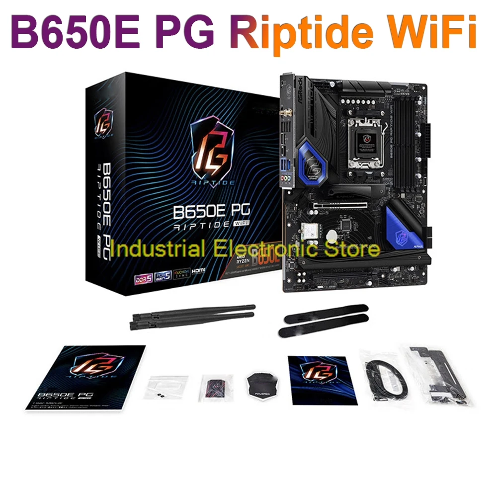 Поддержка DDR5 AMD7000 для настольной материнской платы ASROCK B650E PG Riptide WiFi