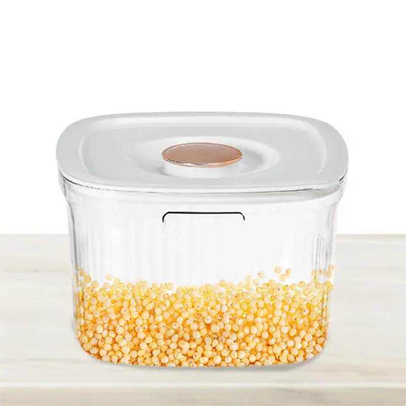 

Sealed Rice Storage Tank Leak Proof Large Food Organizers With Lids Household Food Dispenser For Oatmeal Grain Cereal Pasta