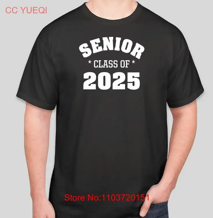 Футболка для старшего класса 2025 футболка школы подарок на выпускной