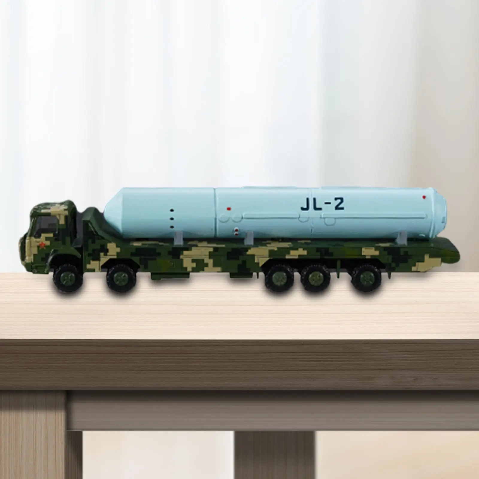 

Alloy Diecast Missile Vehicles JL-2 Table Decor Collectibles 1/100 Boys Toy