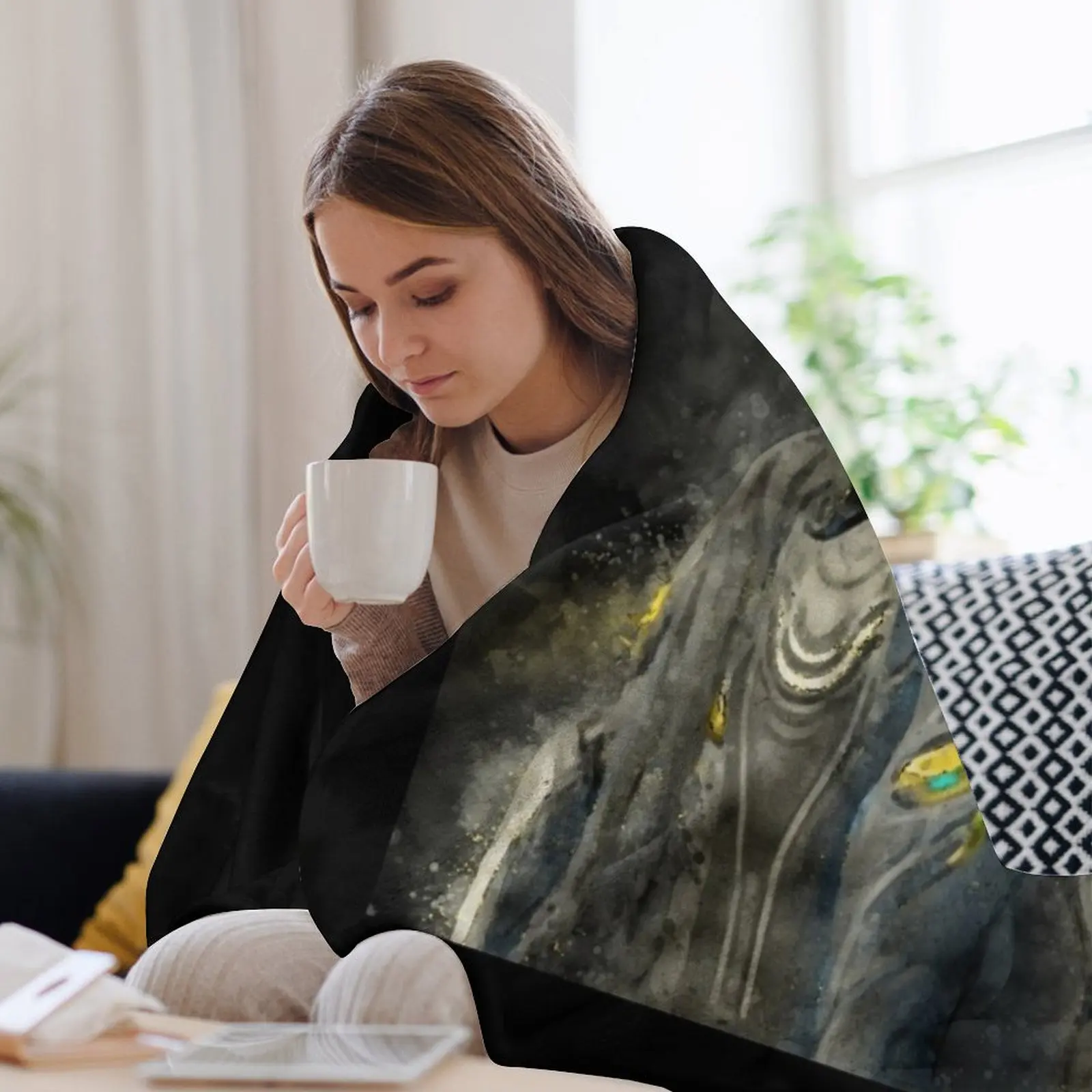 Excalibur Umbra — одеяло Warframe