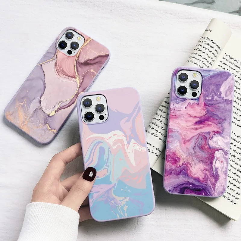 

Fashion Marble Case Coque For Xiaomi Redmi Note 8T 8 9 10 Pro 9s S 5 7 9C 9T Mi 10T 11 Lite A3 9 SE Poco X3 M3 Soft Bumber Cover