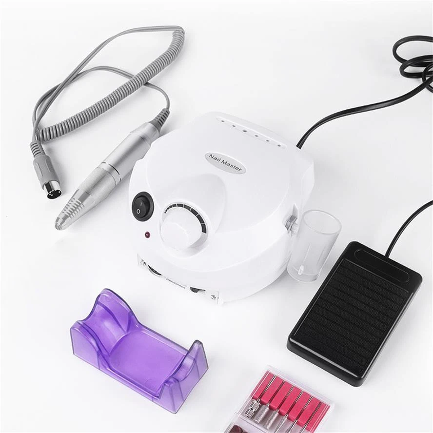 202 электрическая шлифовальная машина для ногтей 35000 об/мин машинка маникюра
