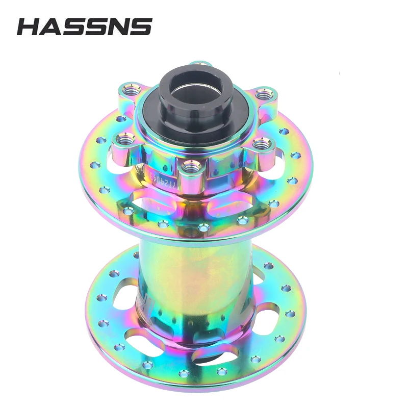 Фото Велосипедная задняя втулка HASSNS Noisy Cube Pro 7 Freehub MTB, 32 отверстия, для дёрт-джампинга, 15*100/10*135 мм, велосипедные втулки №3