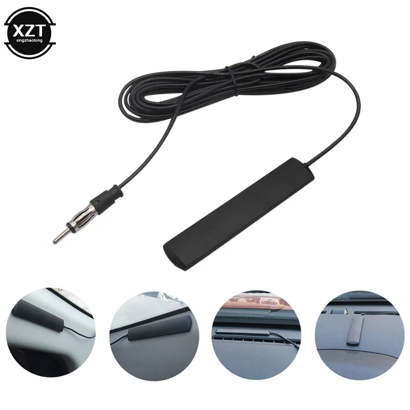 

4M Universal Auto Car Radio FM Antenna Signal Amp Amplifier Marine Car Vehicle Boat RV Signal Enhance Device