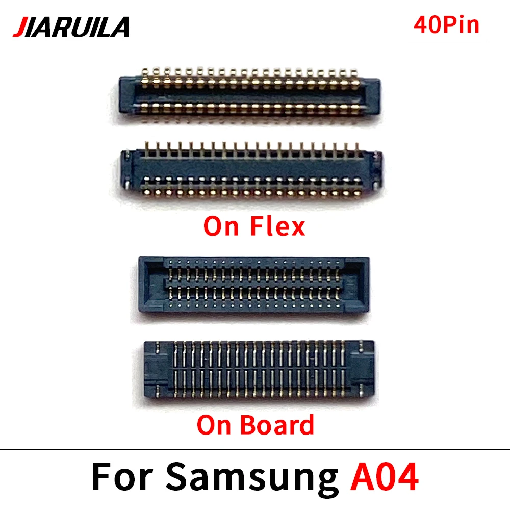 50 шт. разъем для ЖК-дисплея FPC Samsung A04 A33 A42 A53 A73 гибкий FPC-разъем на плате