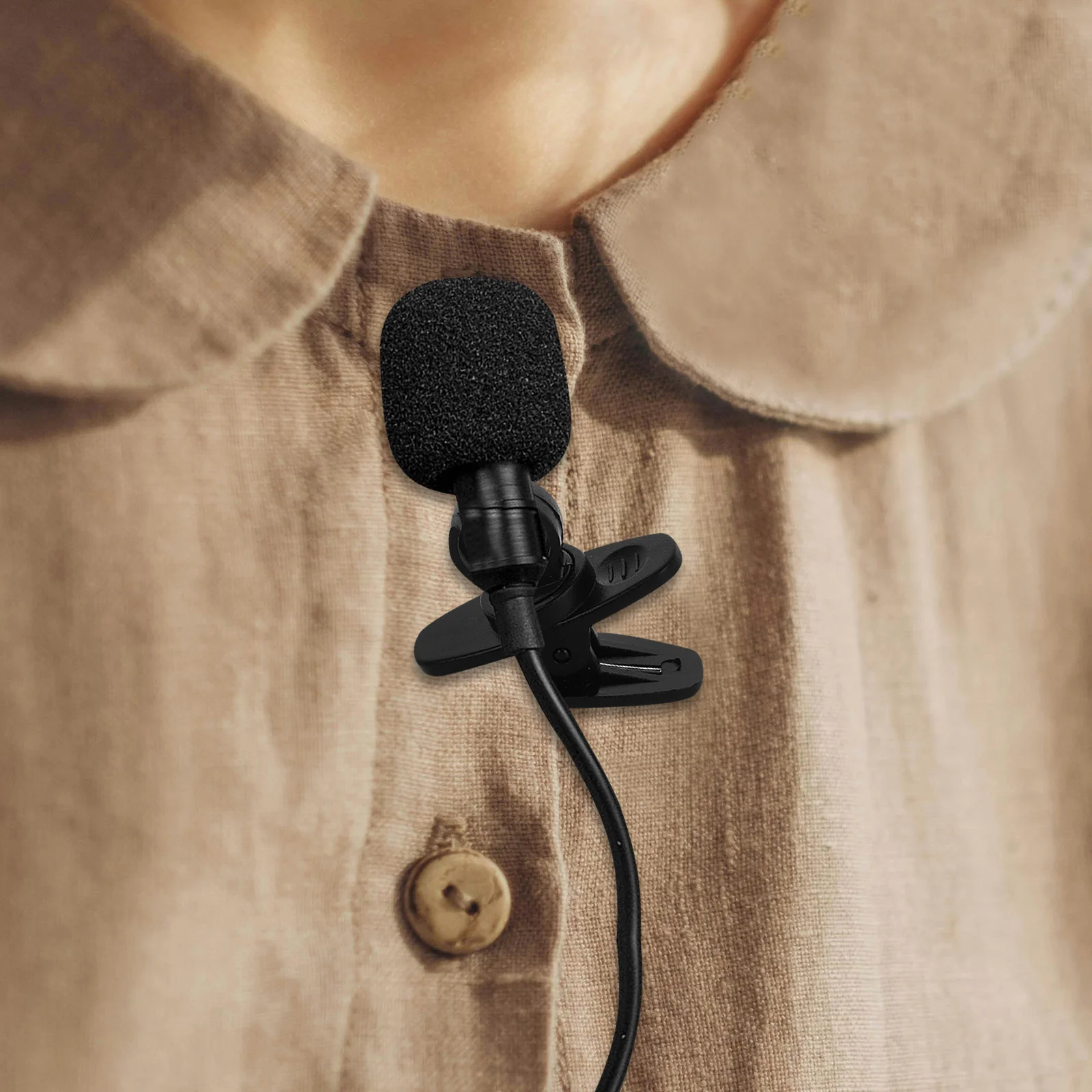 Зажим для микрофона на лацкане
