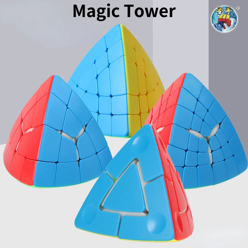 

Shengshou Tower 2x2x2 3x3x3 4x4x4 5x5x5 6x6x6 Magic Cube Sengso Speed Puzzle Cube Magic Rice Dumpling Stickerless Magico Cubo