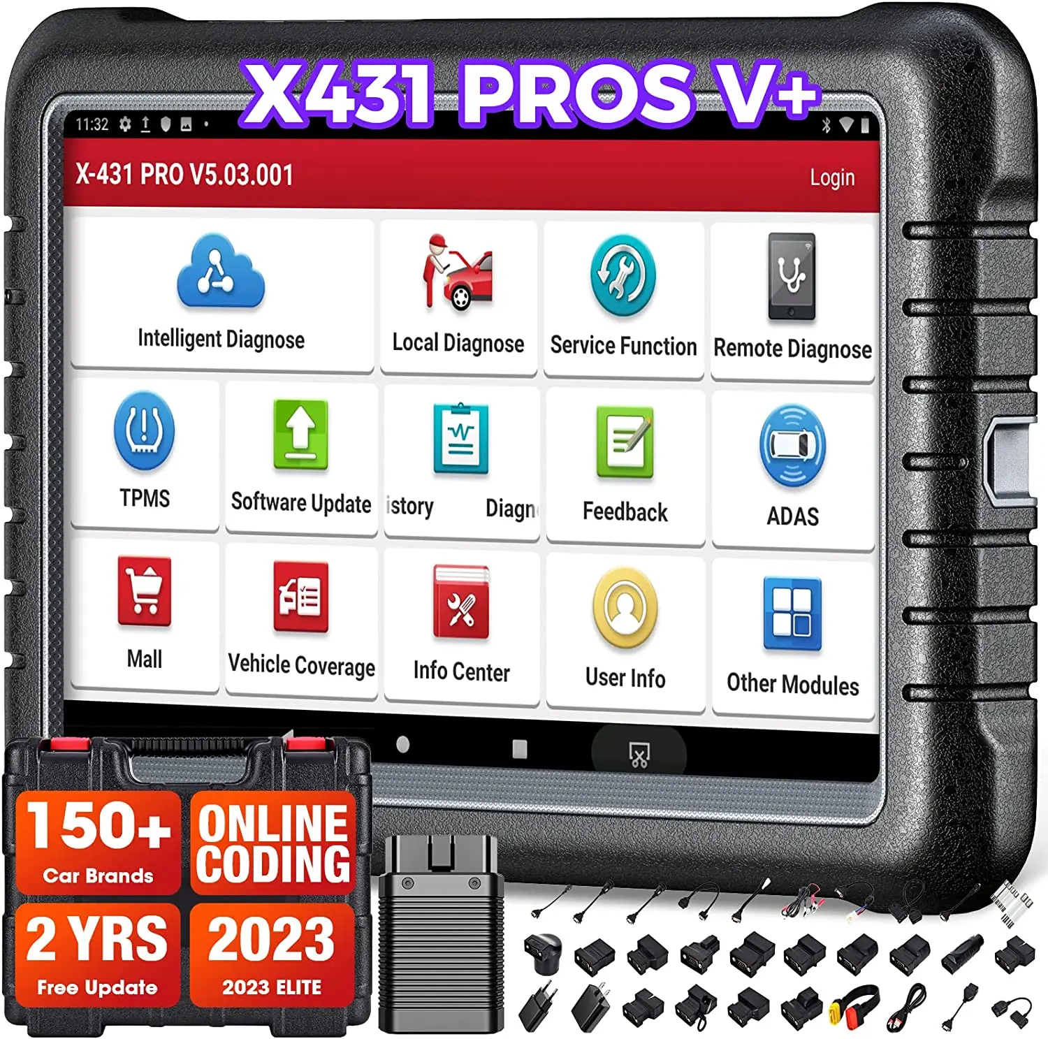

2023 New Arrival Launch X431 ProS V1.0 X431Car Diagnostic Equipment Best Workshop Equipment 31 Special Functions
