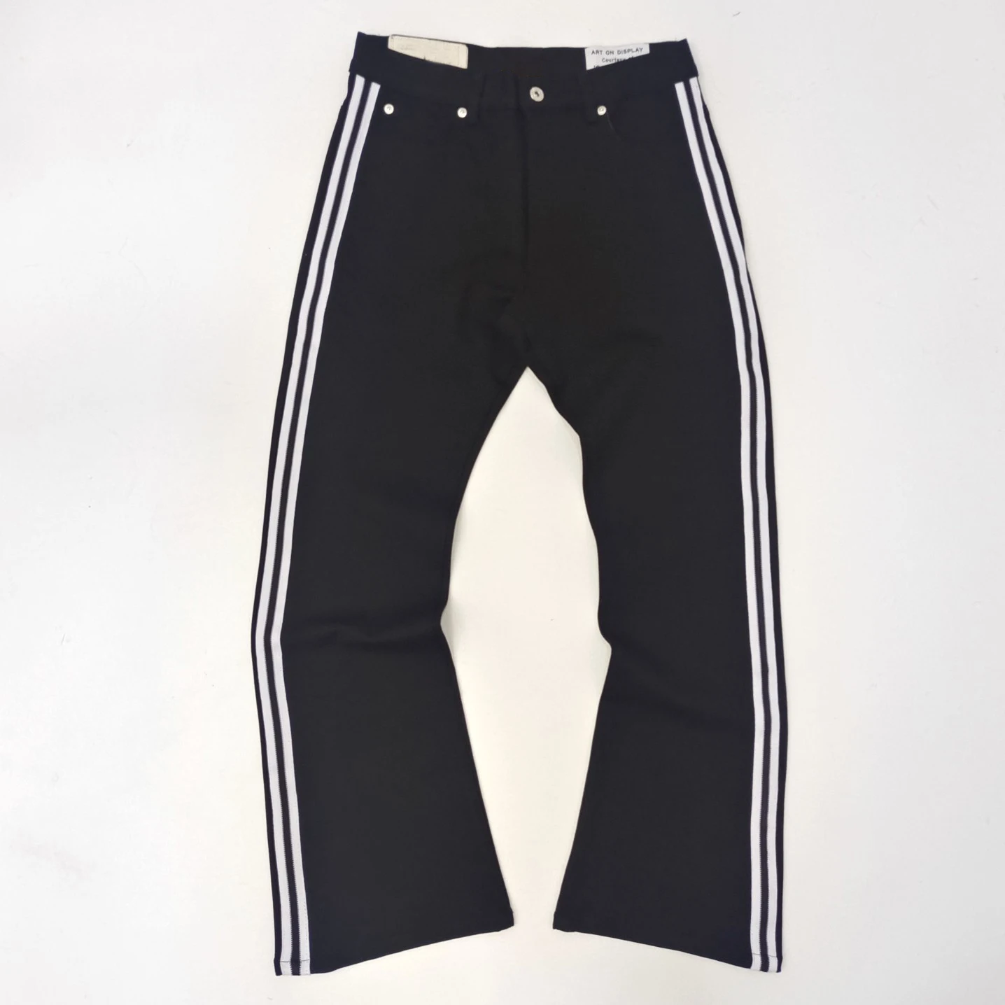 

GD Spring Summer Men's High Street Hip Hop Women Knitted Flare Guard Pants