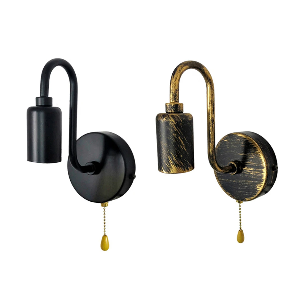 

Индивидуальная основа для лампы E26/E27 винтажный Ретро-держатель для лампы минималистичный настенный держатель на молнии без осветительного...