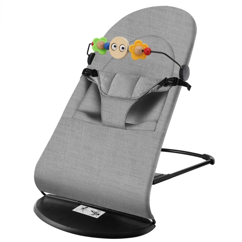 

Baby Rocking Chair Child Cradle Bed Swing Chair Baby Coax Baby Comfort Chair Newborn Recliner with Sleep Artifact 0~3Y
