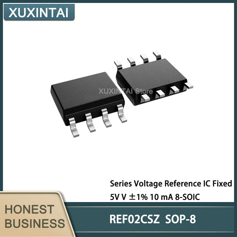 

5Pcs/Lot REF02CSZ REF02 Series Voltage Reference IC Fixed 5V V ±1% 10 mA 8-SOIC
