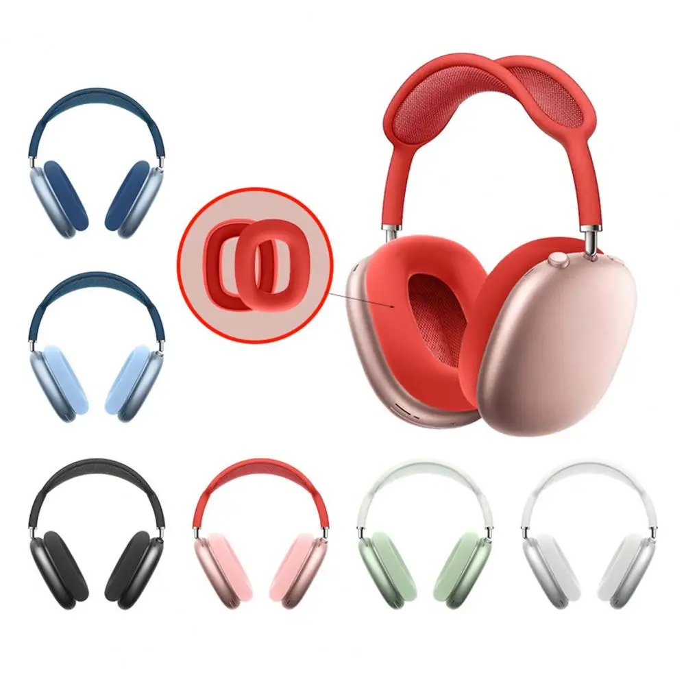 

Headphone Silicone Headset Protective Case Anti-scratch Washable for AirPods Max