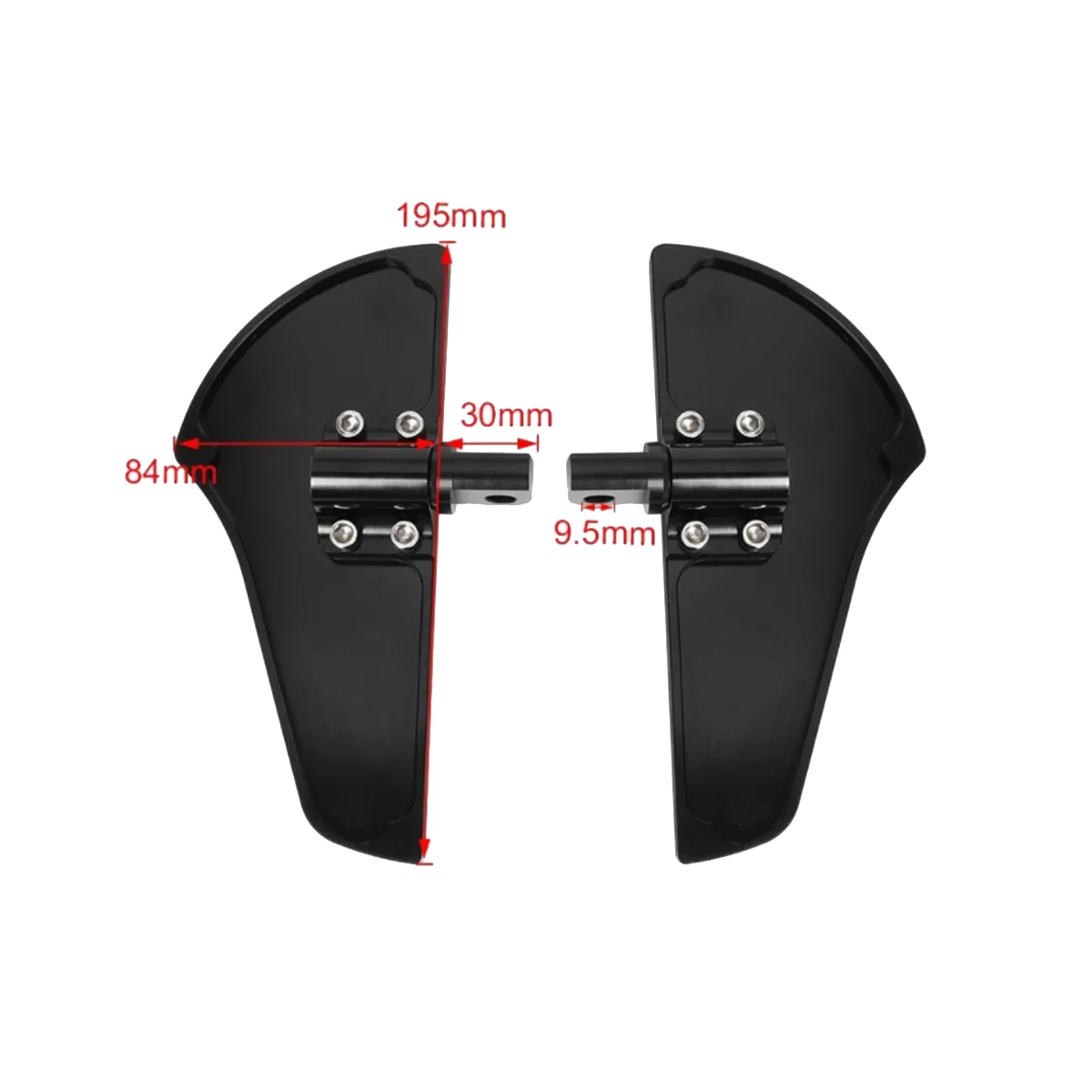 Передние и задние подножки для Мотоциклов Harley XL 883 XL1200 X48 72 черные