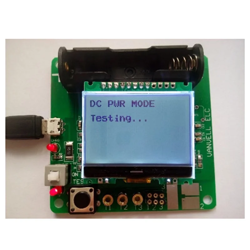 

MG328 Transistor Tester for ESR Meter Inductor-Capacitor Meter ESR DIY MG328 Multifunction with Test Line