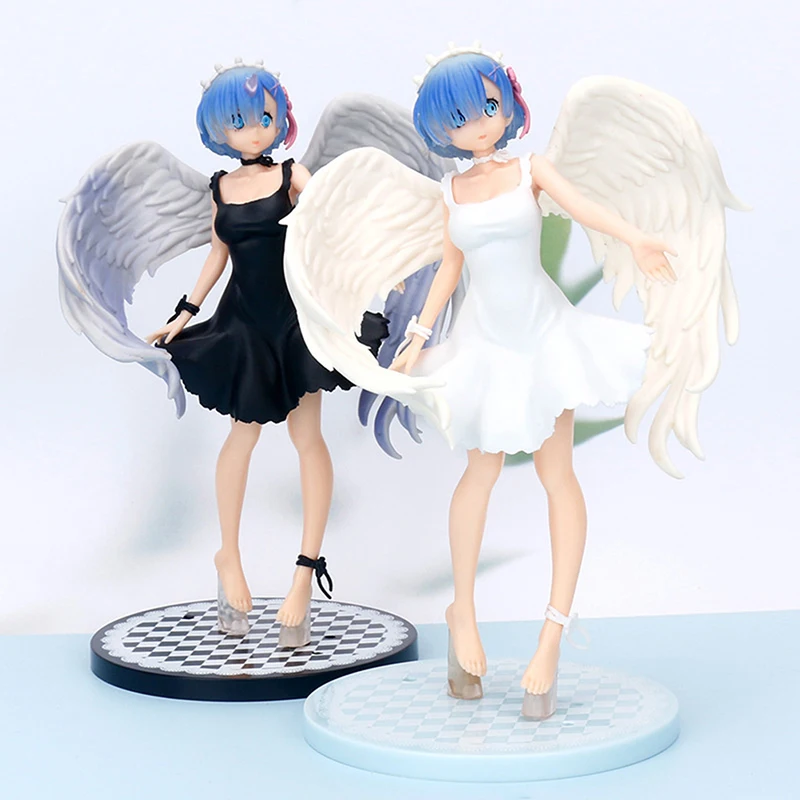 

1pcs Brand New Anime Rem: A Life In Another World From Scratch Rem Doll PVC Doll Toy Living Decoration