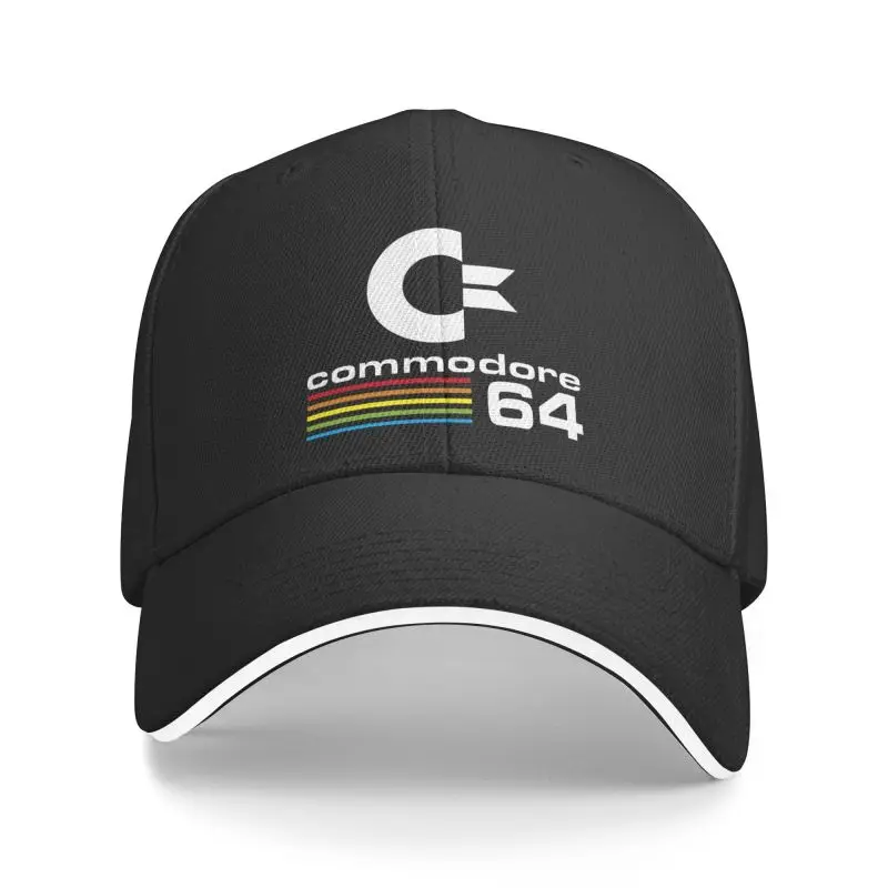

Fashion Unisex Commodore 64 Baseball Cap Adult C64 Amiga Computer Adjustable Dad Hat Men Women Sun Protection