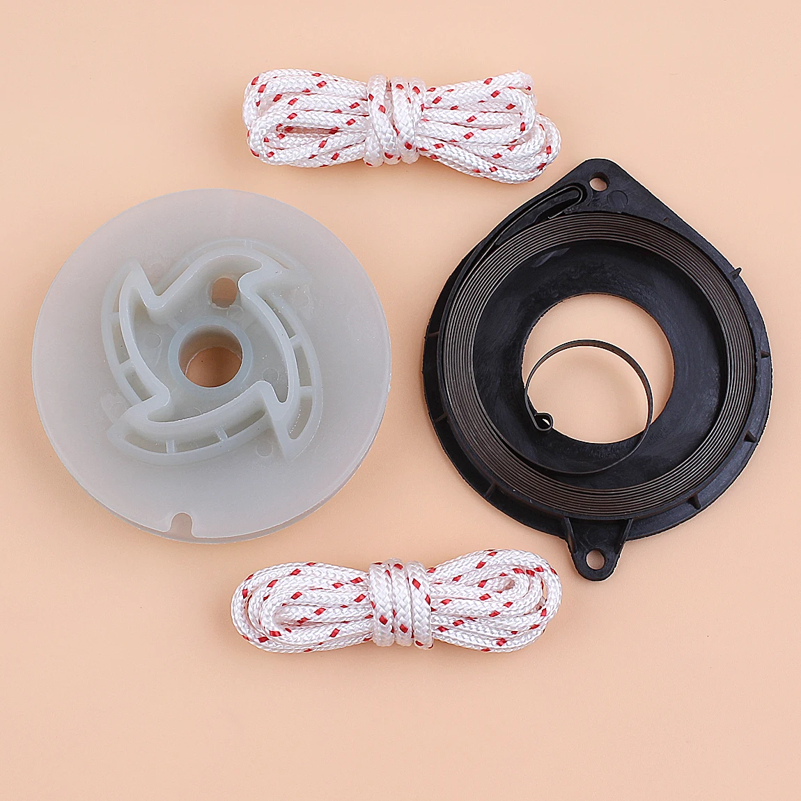 

Recoil Starter Pulley Spring Rope Repair Kit For HUSQVARNA 461 460 455 450 445 Gasoline Chainsaw Replacement 537092501
