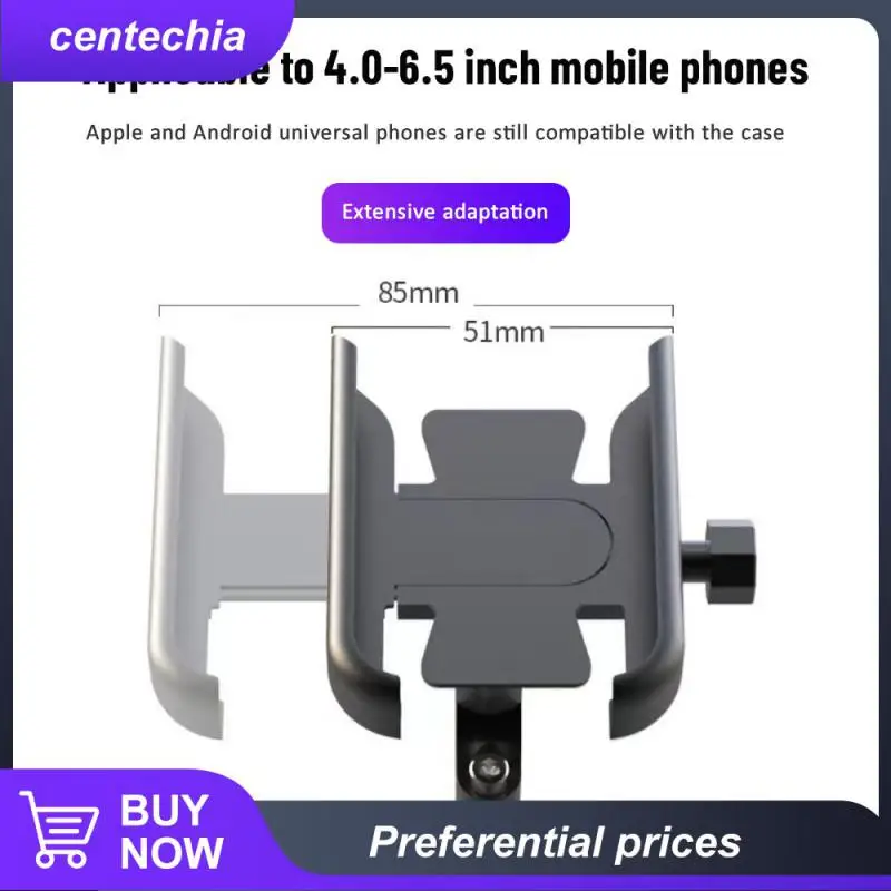

Shake-proof Aluminum Alloy Navigation Fixed Bicycle Rack Metal Car Phone Holder Mobile Phone Bracket Fixed Bicycle Bracket