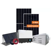 lovsun on off grid 5kw 6kw 8kw 10 kw solar energy systems 5 5 kw hybrid solar system 10kw