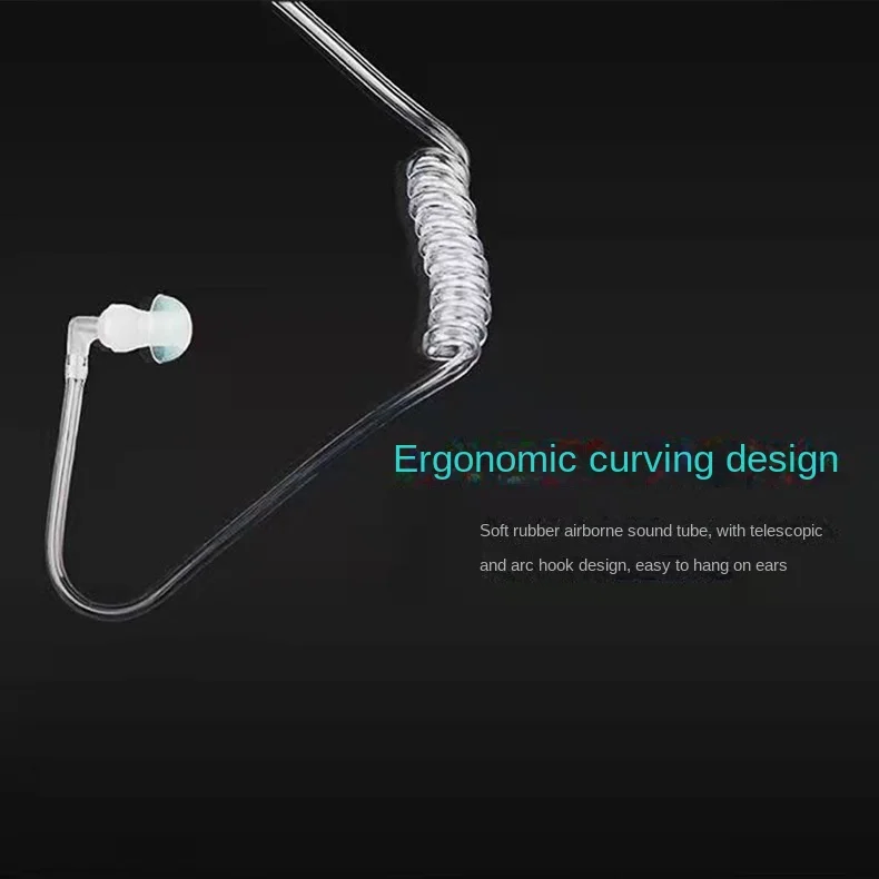 Baofeng's New K-head Universal Air Duct Walkie Talkie Headset Is Suitable for Non Waterproof Walkie Talkies