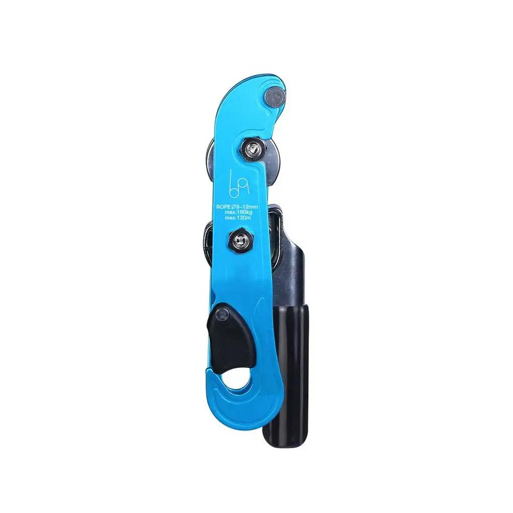 

Outdoor Rock Climbing Descent Device Handle-Control Abseiling Descender Brake Wall Cleaning Emergency Survival Supplies