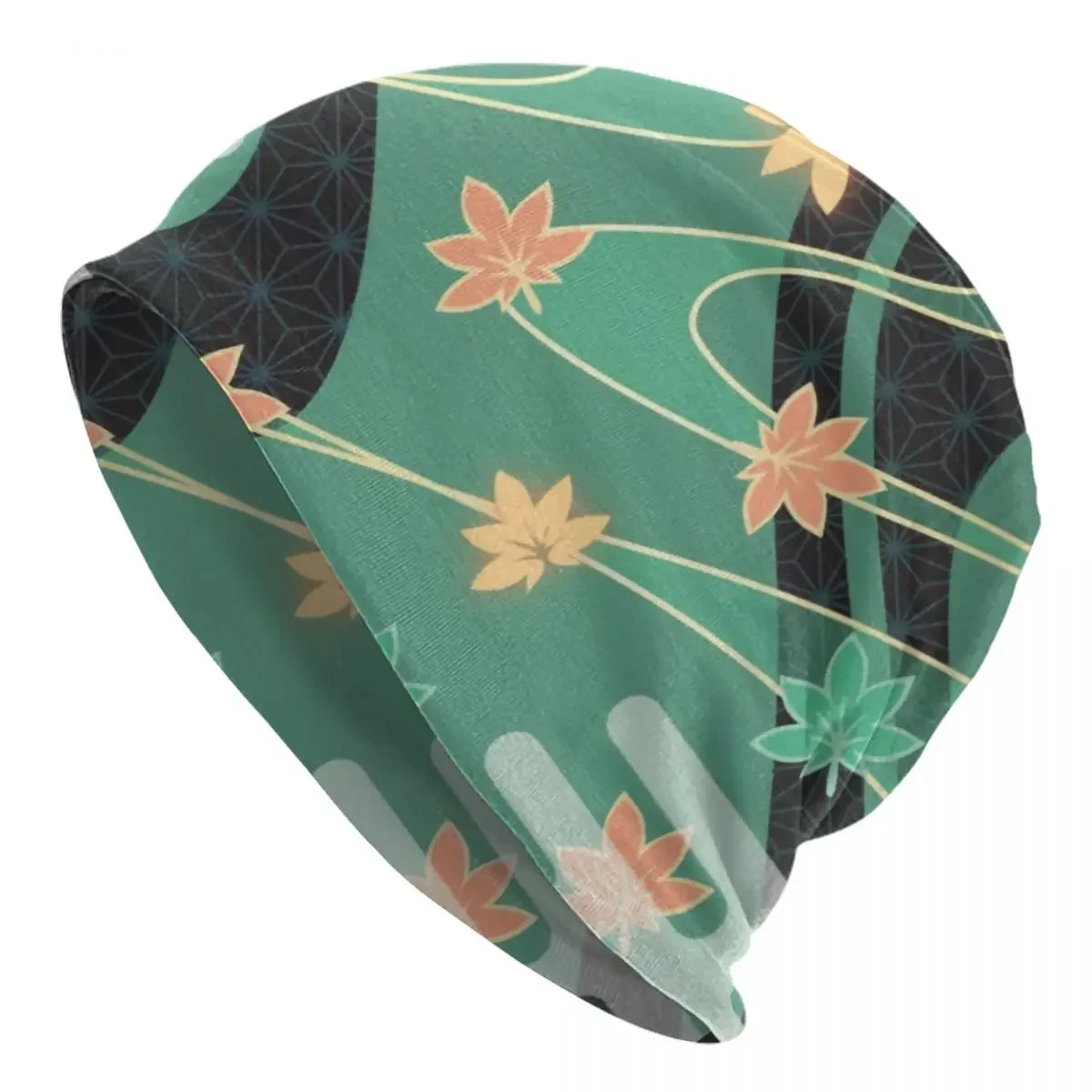 Кепка Kazuha Anemo с кленовым узором шапки вязаная шапка в стиле хип-хоп осенне-зимняя