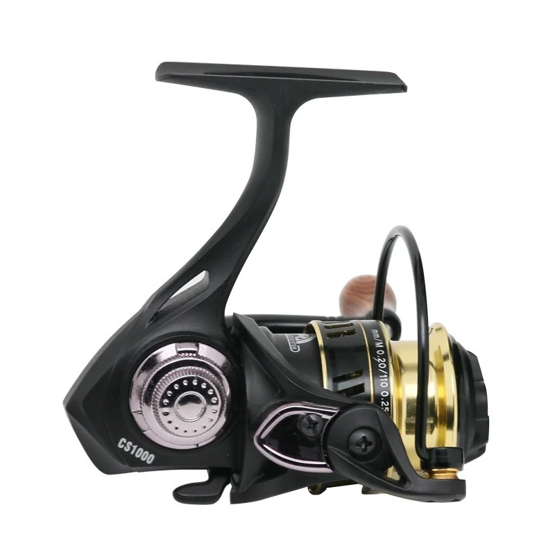 

Metal Spinning Reel 5.2:1 Gear Ratio 1000 Series Fishing Line Coil Wheel 6KG Max Drag Freshwater Bass Carp Micro Fish Reel