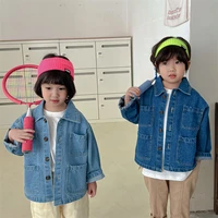 girls babys kids coat jacket outwear 2022 lovely thicken spring autumn overcoat top outdoor teenagers cotton childrens clothin