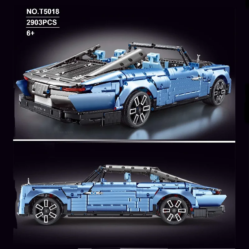 

Technical Super Sports Car RC car Lamborghinied Bugatties Building Blocks Speed Racing Vehicle Model Toys Kids Christmas Gifts