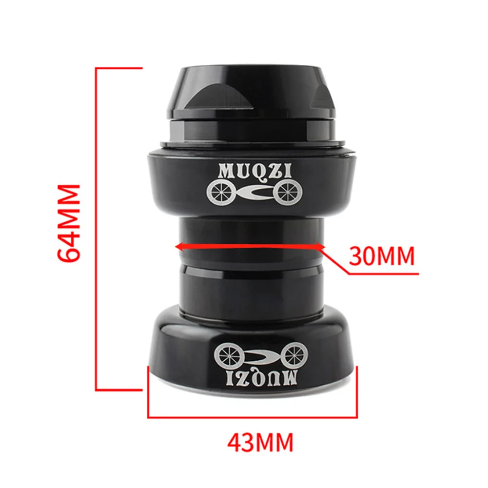 

Road Fixed Gear Folding Bike Headset 25.4mm/1 Inch Front Fork Built-in Headset Aluminum Alloy 25.4mm/1 Inch Front