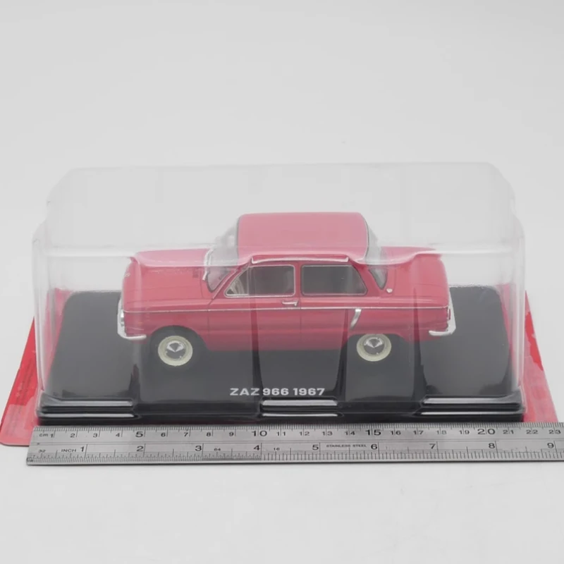 Литой в масштабе 1:24 IXO ZAZ 966 1967 классическая модель ретро-автомобиля из сплава