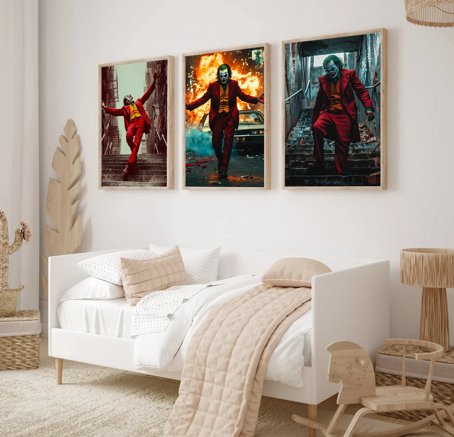 Самоклеящиеся постер из фильма J-Joker обои фигурки HD семейные фотографии украшение