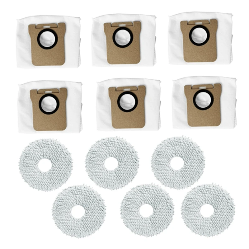 

For Dreame L10S Ultra S10 S10 Pro S20 Robot Vacuum Spare Parts Mop Cloth Dust Bag