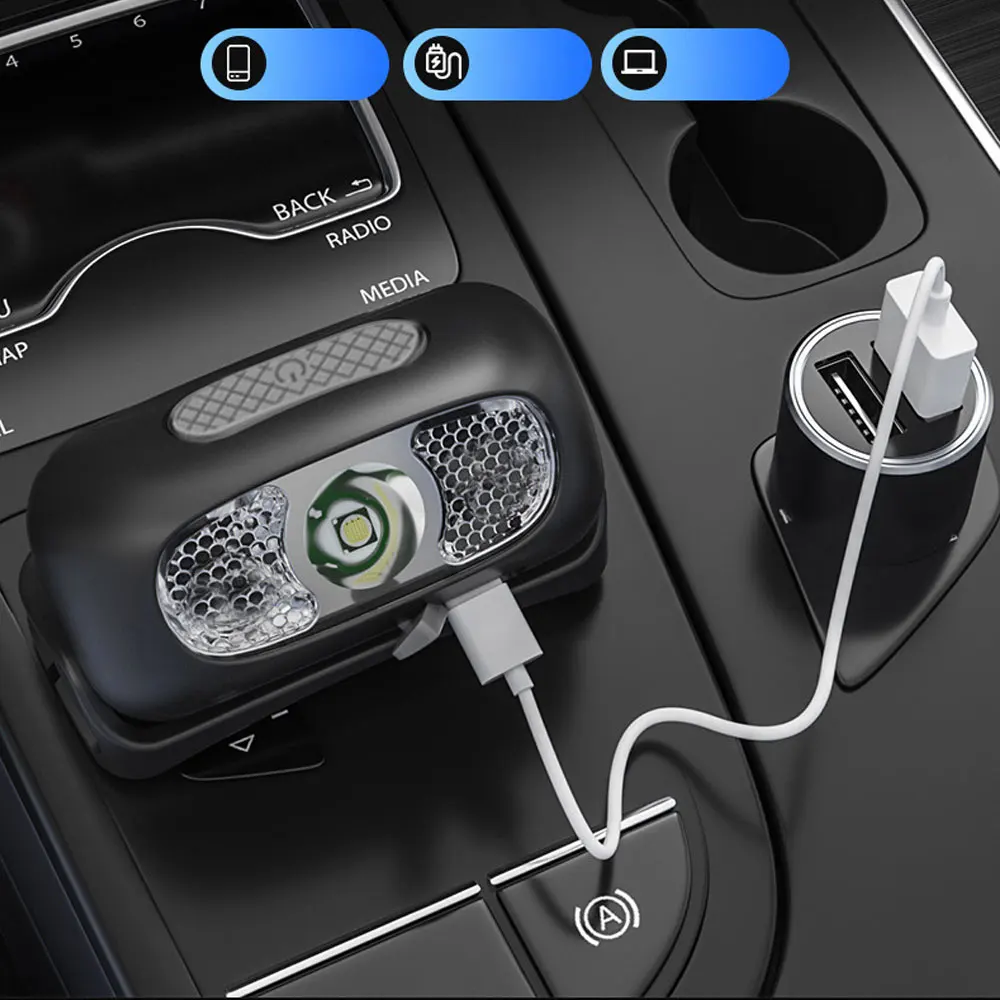 Прямая поставка светодиодный налобный мини-фонарь XPE красного и белого цветов