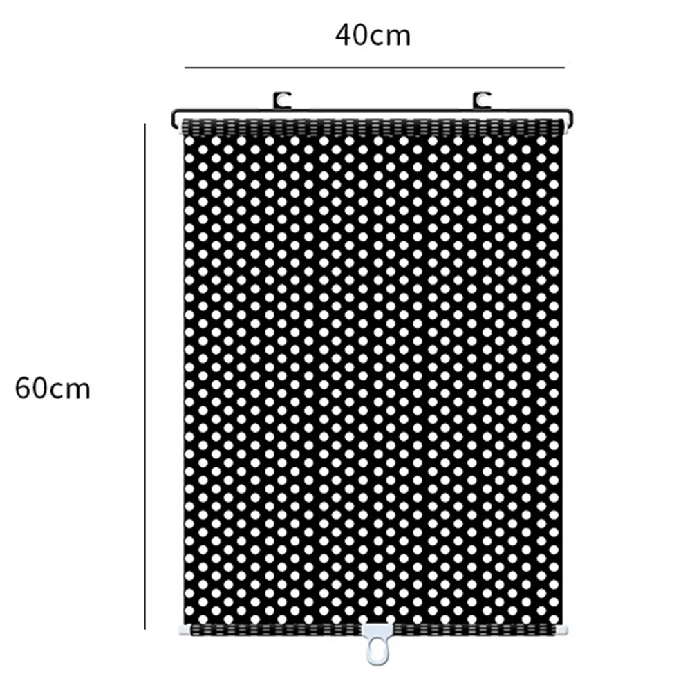

1 Set Retractable Car Auto Sun Shade Visor Windshield Roller Blind For Car Home 40x60CM Sun Blinds Universal Fit Most Vehicles