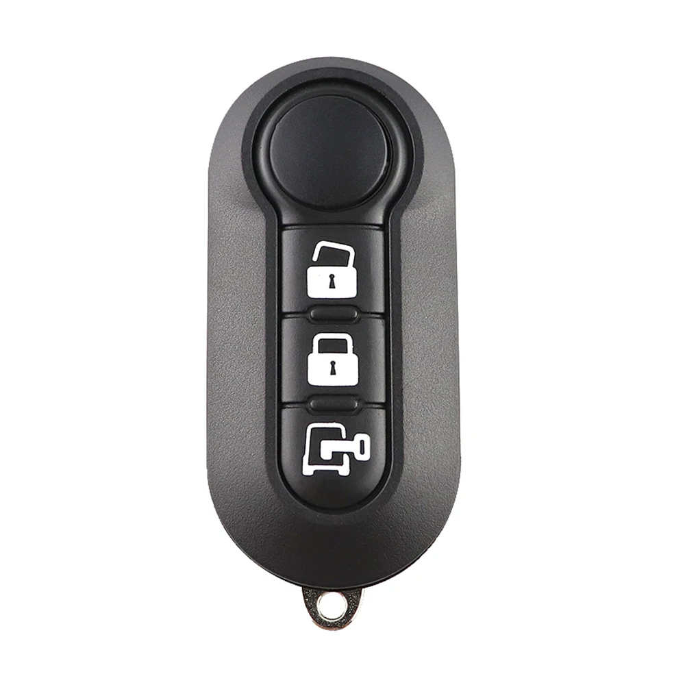 

3-кнопочный откидной дистанционный ключ от машины для Fiat 500 Panda Punto Bravo Ducato Peugeot Boxer Citroen Jumper Auto SIP22, чехол для брелока с лезвием