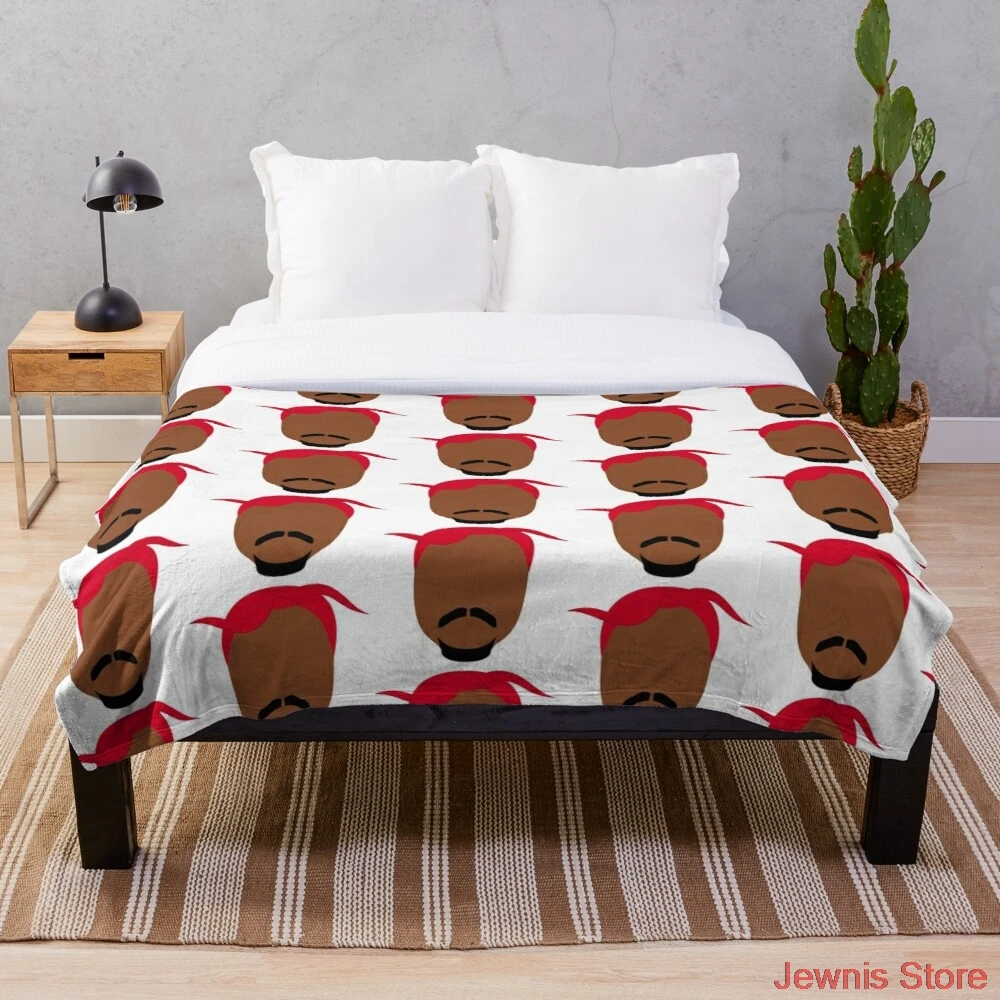 

Детское одеяло Tupac Icon, теплое детское одеяло, кушетка, покрывало, постельное белье для путешествий, бархатное плюшевое Флисовое одеяло
