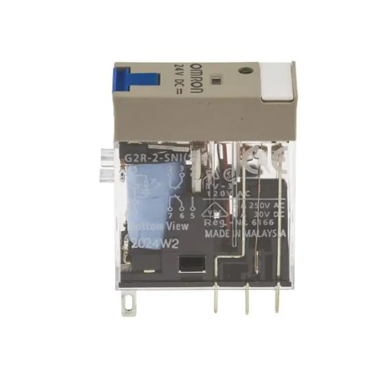 

Omron 24V dc катушка, реле без фиксации DPDT 5A, импульсная фотография
