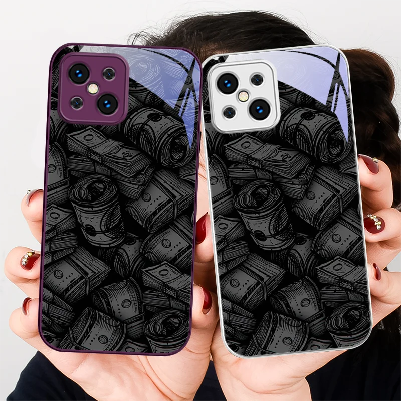 Новая коллекция богатства для Find X5 X3 Lite Reno 6 4Z 5G OPPO A72 79 73 58 A54S OnePlus Nord N200