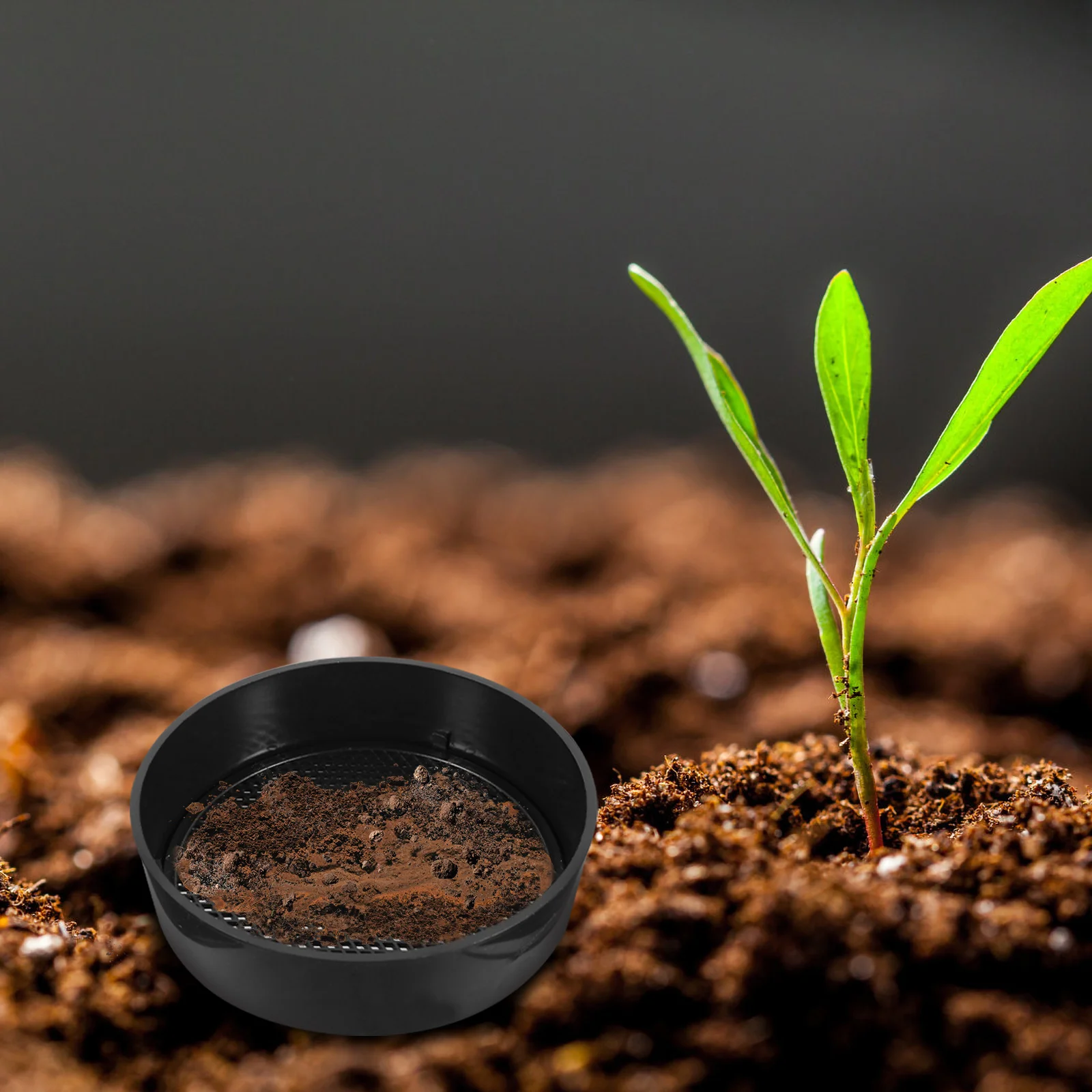 наборы/20 шт. Siatkowa patelnia do przesiewania Sito ogrodnicze Narzędzie Zestaw przesiewaczy sadzenia narzędzi