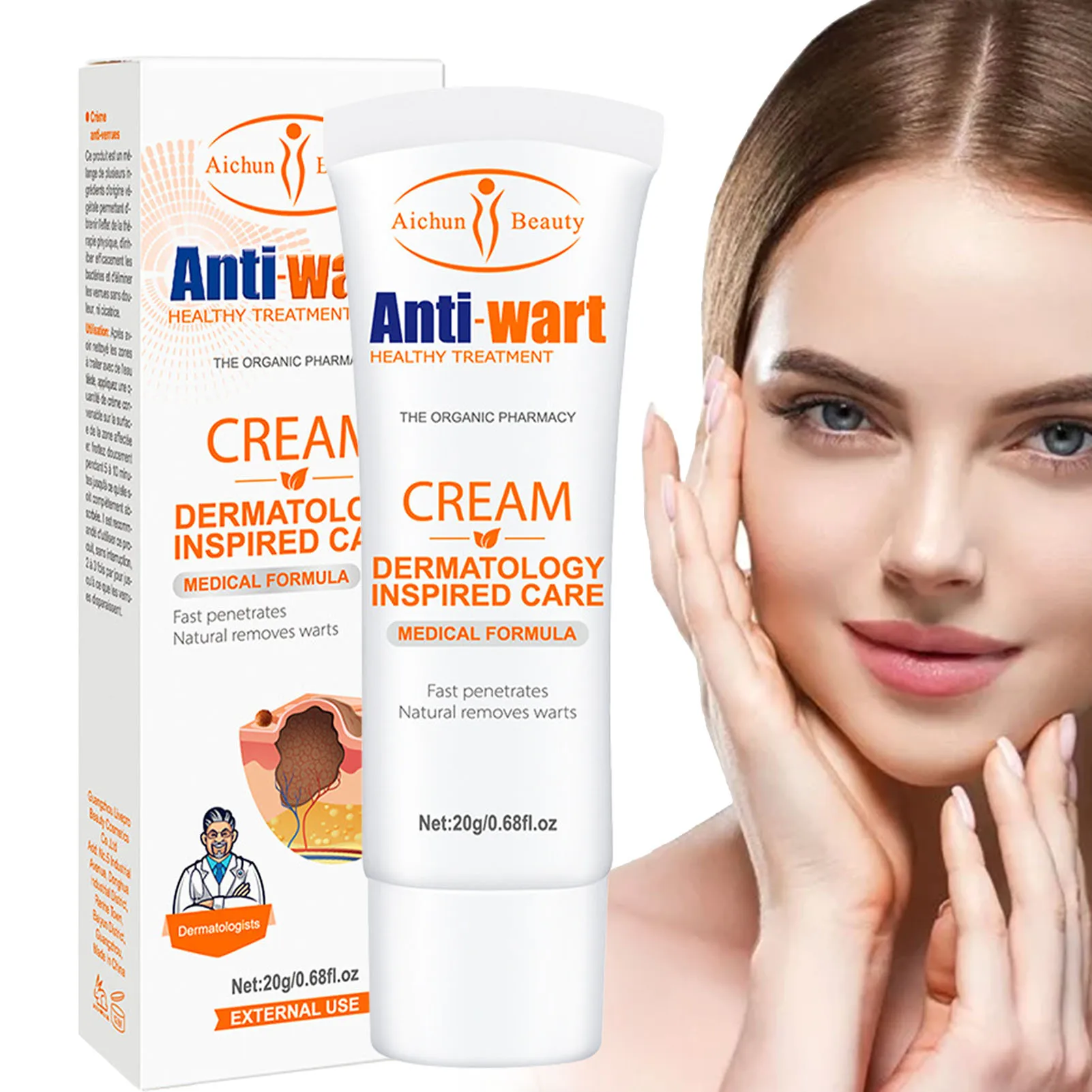 

Gram Wart Cream Safe And Painless Wart Reducer For Kids And Adults Easy To Absorb Fast-Acting Wart Remover