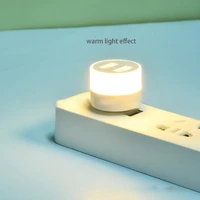 mini night light usb plug lamp computer mobile power charging small book lamps led eye protection reading led lights for room