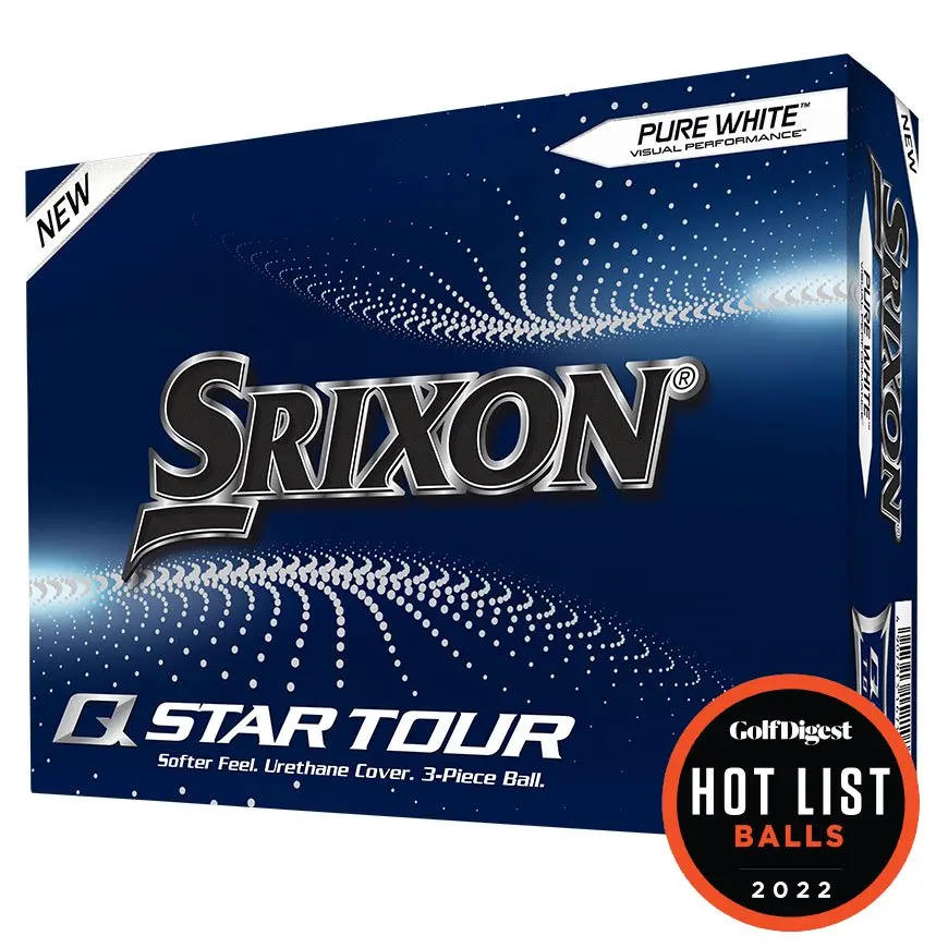 

Q-Star Tour White Golf Ball Dozen