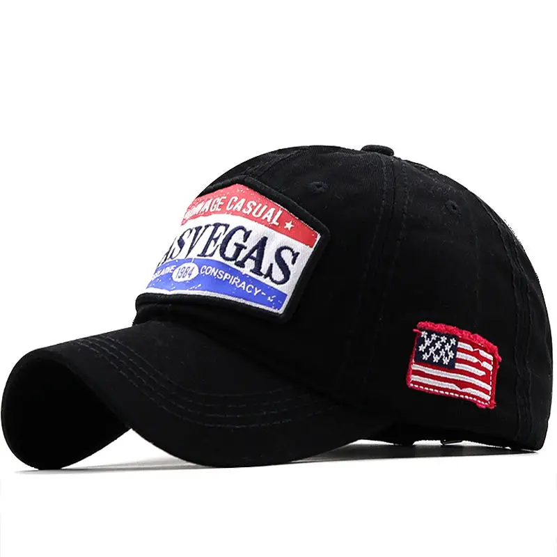 

Feeddi 2023 Embroidered Baseball Cap Washed Distressed Peaked Cap Sun Hat