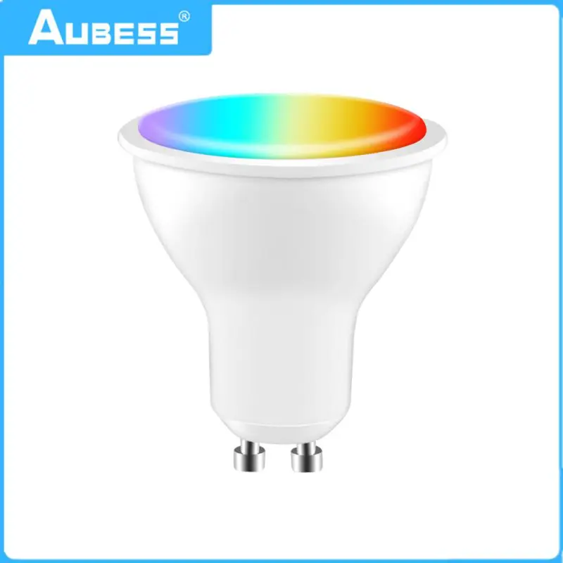 

Voice Control Smart Gu10 Light Bulb Work With Alexa Google Home Tuya Led Light Bulb 100-240v Smart Home Dimmable Lamp Zigbee